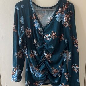 Floral Long Sleeve Top